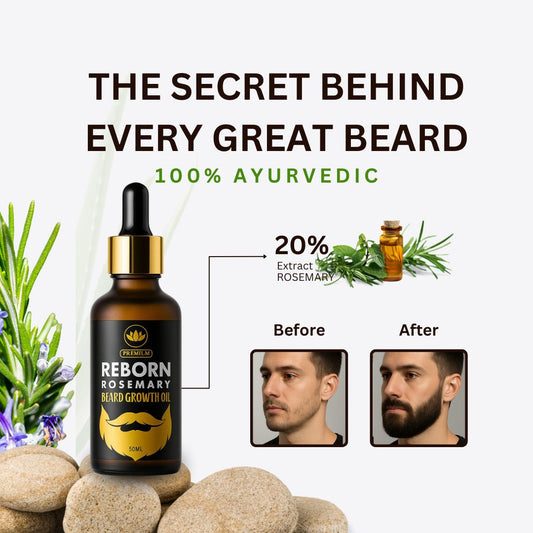 Reborn Rosemary Beard Oil 50ml